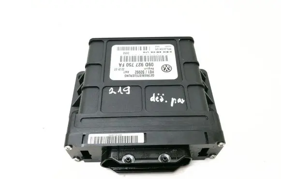 Volkswagen Touareg I Gearbox control unit/module 09D927750FA H61 S0992