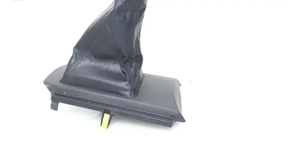 Gear lever shifter trim leather/knob