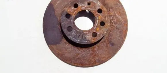 Fiat Punto (188) Front brake disc neventiliuojamas