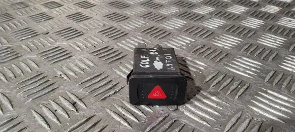 Volkswagen Golf IV Hazard light switch 1J0953235C