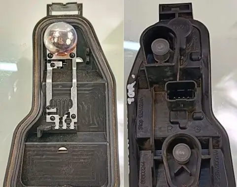 Nissan Qashqai Rear/tail lights 89503244