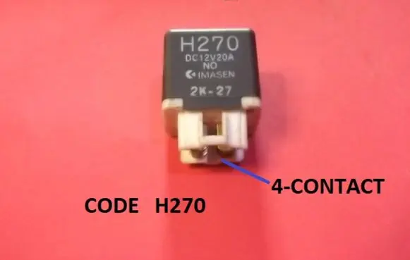 Mazda MX-3 Other relay H270
