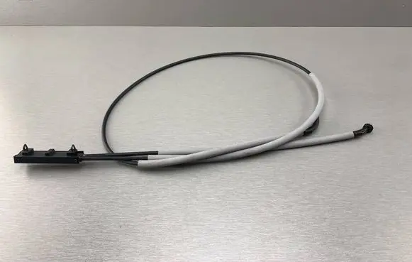 BMW X5 F15 Engine bonnet/hood lock release cable 7367536 51237367536