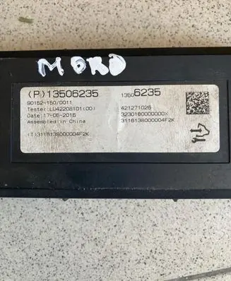 Opel Mokka Air conditioning/heating control unit 13506235 6235 90152-150