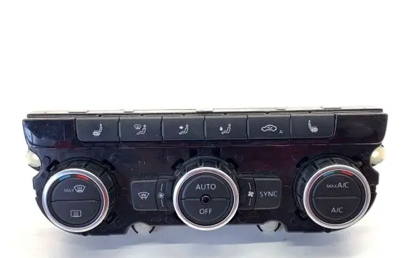 Volkswagen PASSAT B7 Interior fan control switch 3AA907044BT
