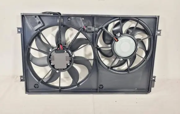 Volkswagen Tiguan Radiator cooling fan shroud 