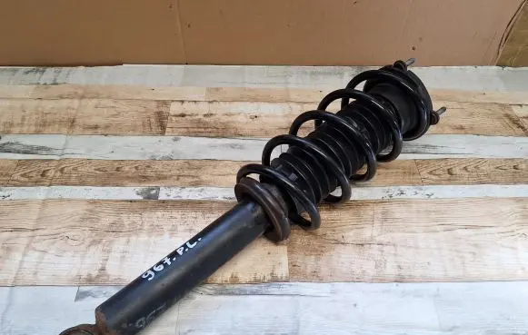 Peugeot 407 Front shock absorber with coil spring