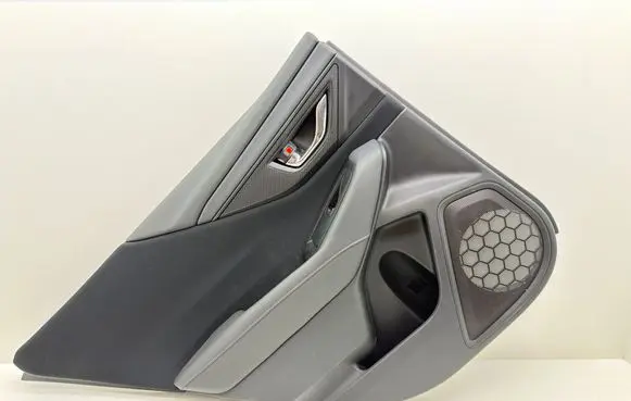 Rear door card panel trim