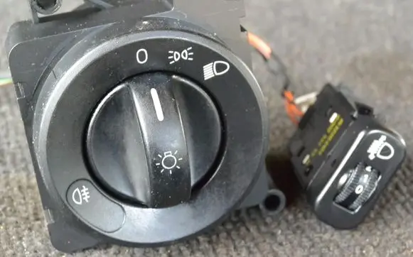 Mercedes-Benz Sprinter W906 Light switch A9065450104