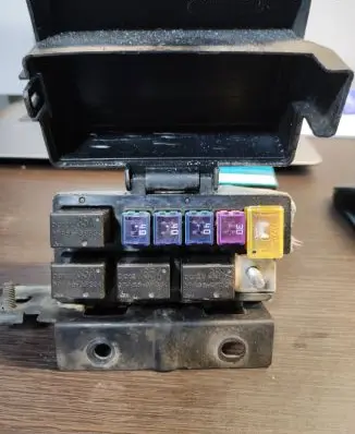 Opel Antara Fuse module
