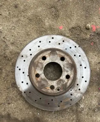 Mercedes-Benz C W204 Front brake disc