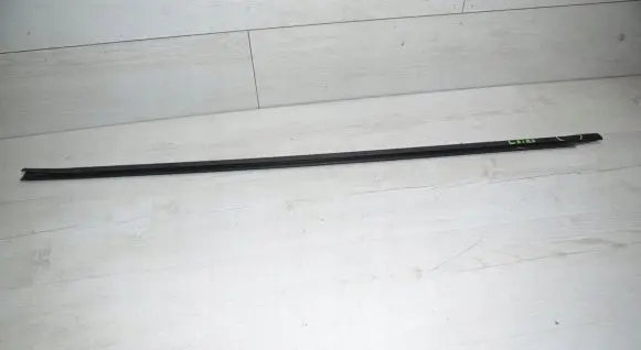 Front door glass trim molding