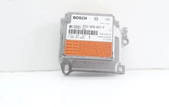 Volkswagen Touareg I Airbag control unit/module 3D0909601F 0285001800