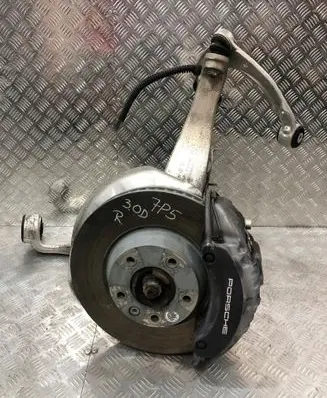 Porsche Cayenne (92A) Front wheel hub spindle knuckle 7P0407245A