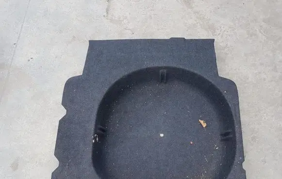 BMW 5 E60 E61 Spare wheel section trim 7137462