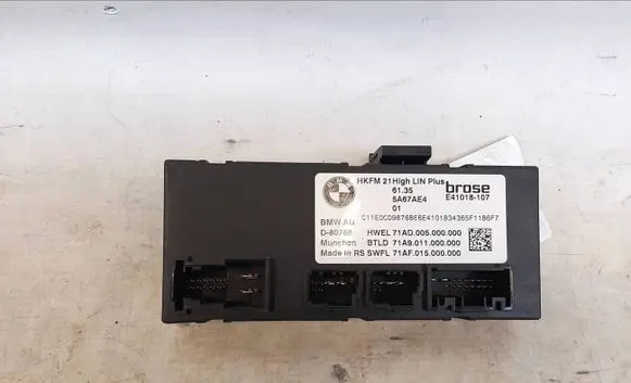 BMW X1 U11 Tailgate/trunk control unit/module 5A67AE4