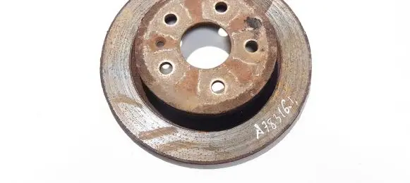 Opel Insignia A Rear brake disc neventiliuojamas