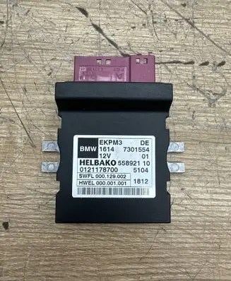 BMW 3 F30 F35 F31 Fuel injection pump control unit/module 7301554 0121178700 55892110