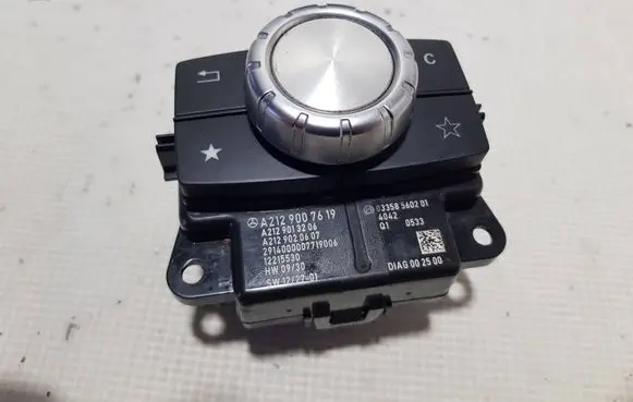Mercedes-Benz E W212 Head unit multimedia control 2129007619DFF A2129007619