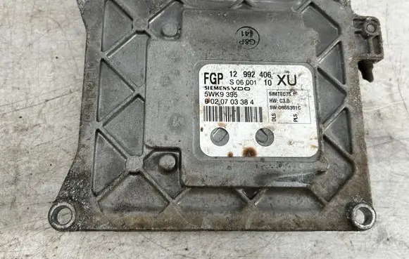 Opel Astra J Engine control unit/module 12992406 5WK9395 6020703384