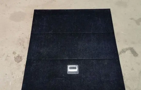 Volkswagen PASSAT B6 Trunk/boot mat liner 3C9863463G4ES