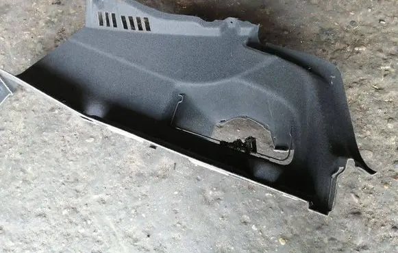 Audi A6 S6 C7 4G Trunk/boot side trim panel 4G5863888D