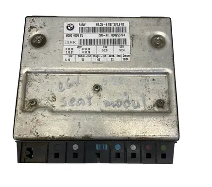 BMW 5 E60 E61 Seat control module 61356927270 61356927310