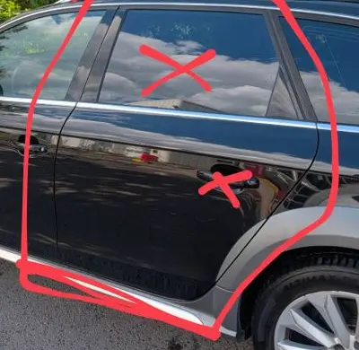 Audi A4 Allroad B8 Rear door LY9B