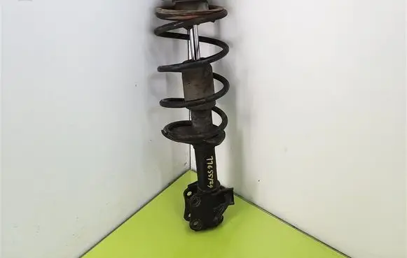 Front shock absorber with coil spring