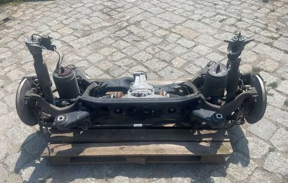 Audi A6 S6 C7 4G Rear axle beam with reductor 