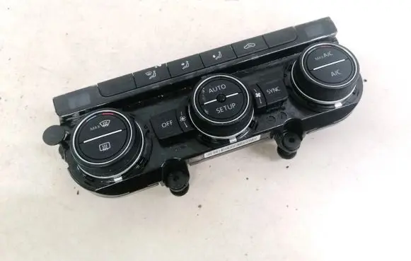 Volkswagen Golf VII Climate control unit 5G0907044T 5HB01118143