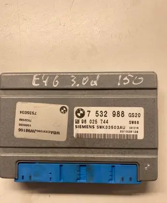 BMW 3 E46 Gearbox control unit/module 7532988 96025744