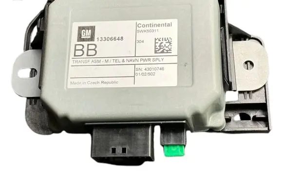 Opel Mokka GPS navigation control unit/module 13306648 43010746 5WK50311