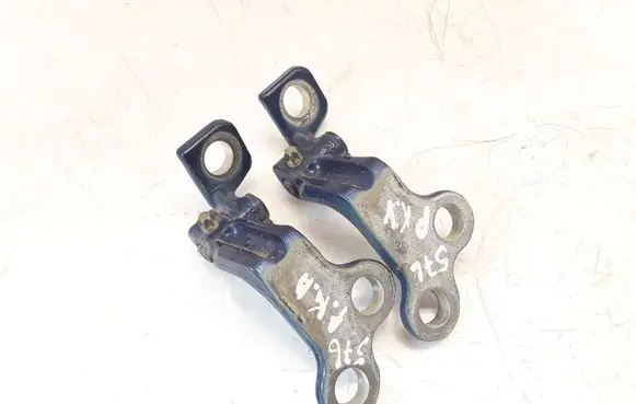 Front door hinge set