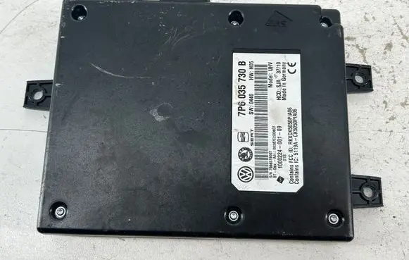 Volkswagen PASSAT B7 Bluetooth control unit module 7P6035730B 7668579007 10022400109