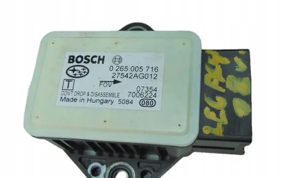 Subaru Legacy ESP acceleration yaw rate sensor 0265005716