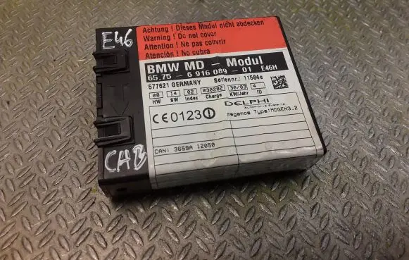 BMW 3 E46 Alarm control unit/module 6916089