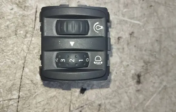 Headlight level height control switch