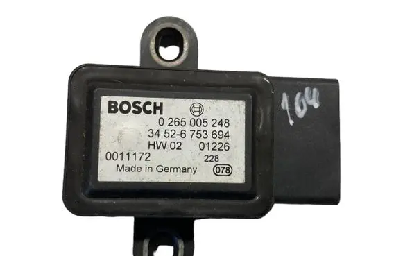 BMW X5 E53 ESP acceleration yaw rate sensor 6753694 34526753694 0265005248