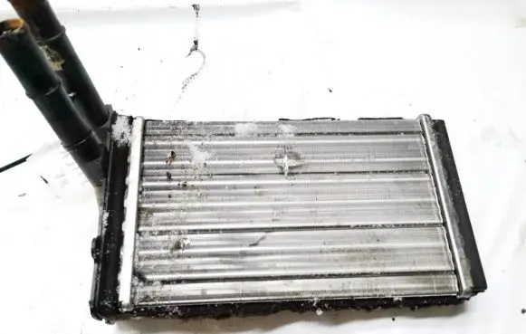 Heater blower radiator