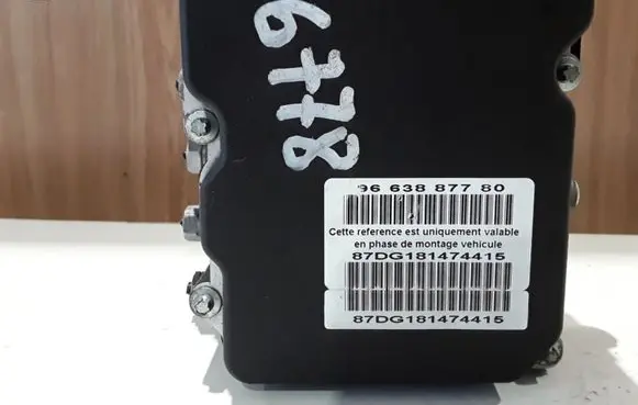 Citroen C5 ABS Pump 9663887780 0265950657