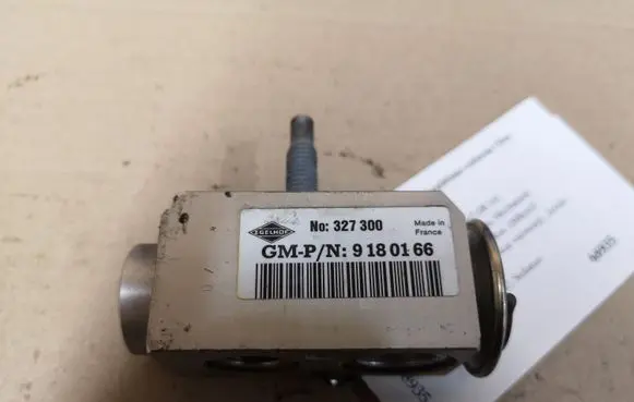 Saab 9-3 Ver2 Air conditioning (A/C) expansion valve 9180166 327300