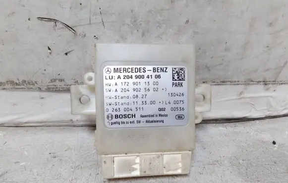 Mercedes-Benz C W204 Parking PDC control unit/module A2049004106 A1729011300 A2049025602