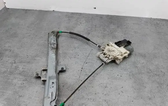 Front door window regulator with motor