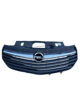 Opel Vivaro Front bumper upper radiator grill 93452300