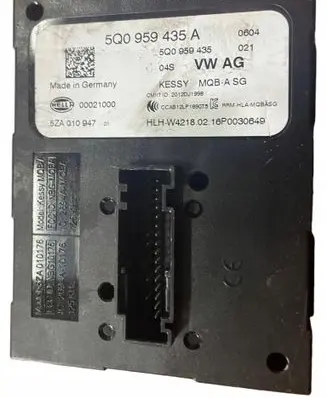Volkswagen Golf VII Keyless (KESSY) go control unit/module 5Q0959435A