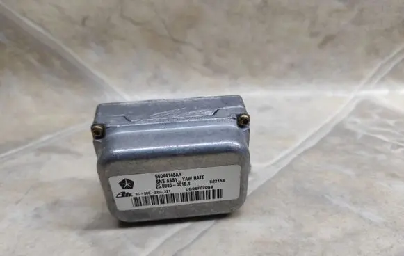 ESP acceleration yaw rate sensor