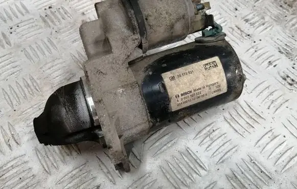 Opel Adam Starter motor 55578921 0001107522