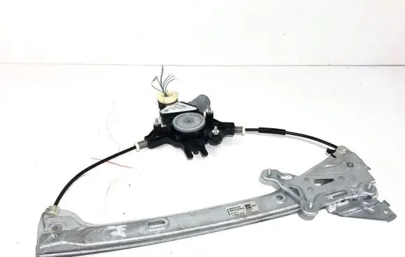 Front door window regulator with motor