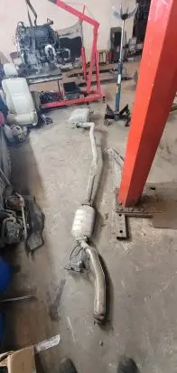 BMW 7 E65 E66 Muffler/silencer 7796619